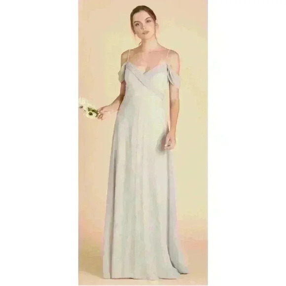 Birdy Grey Women’s SPENCE CONVERTIBLE DRESS NEUTRAL Dove Grey Size M - Picture 3 of 5